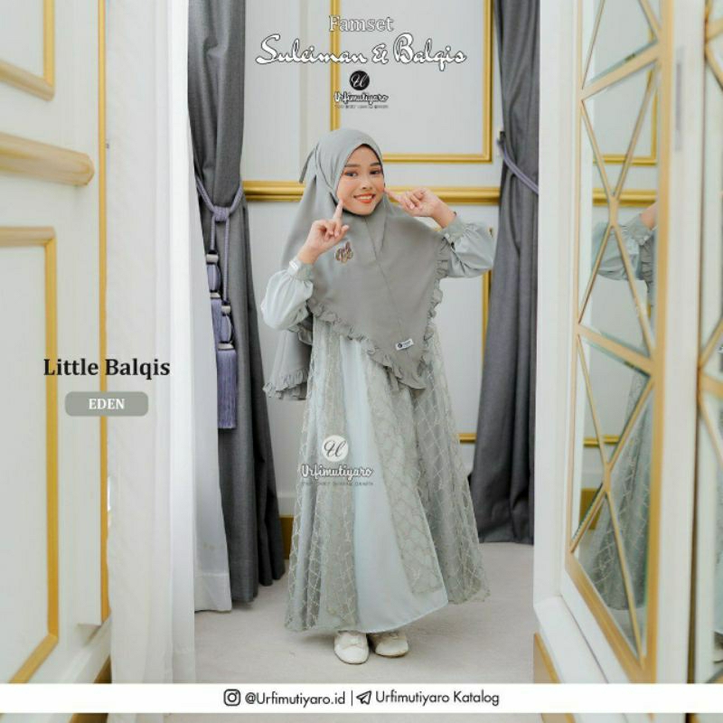 DRESS LITTLE BALQIS By URFIMUTIYARO