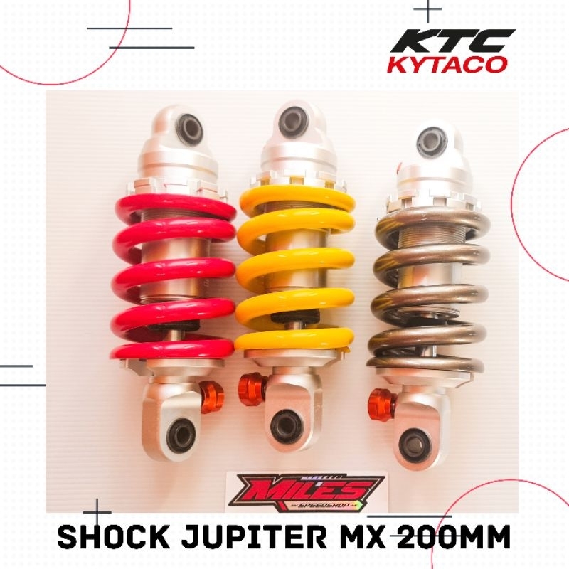 Shock KTC Jupiter MX 200mm: Red/Titanium/Yellow