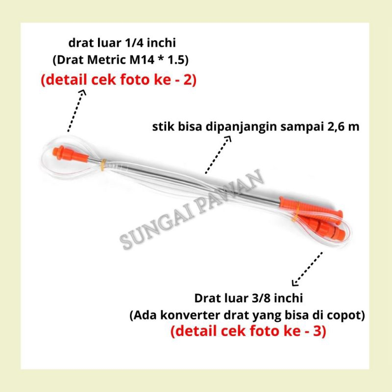 stick stik sprayer semprotan elektrik tu26 semprot hama kebun