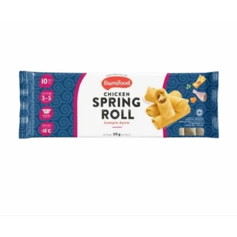 

BumiFood Chicken Spring Roll 210Gr