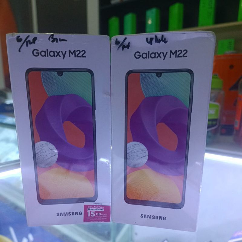 samsung m22 6/128 resmi