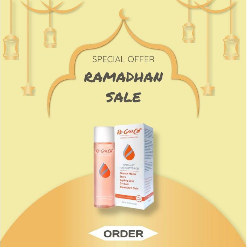 Re-Gen Oil 75 ml Nutrimax Stretch Mark Kerutan Minyak Perawatan Wajah