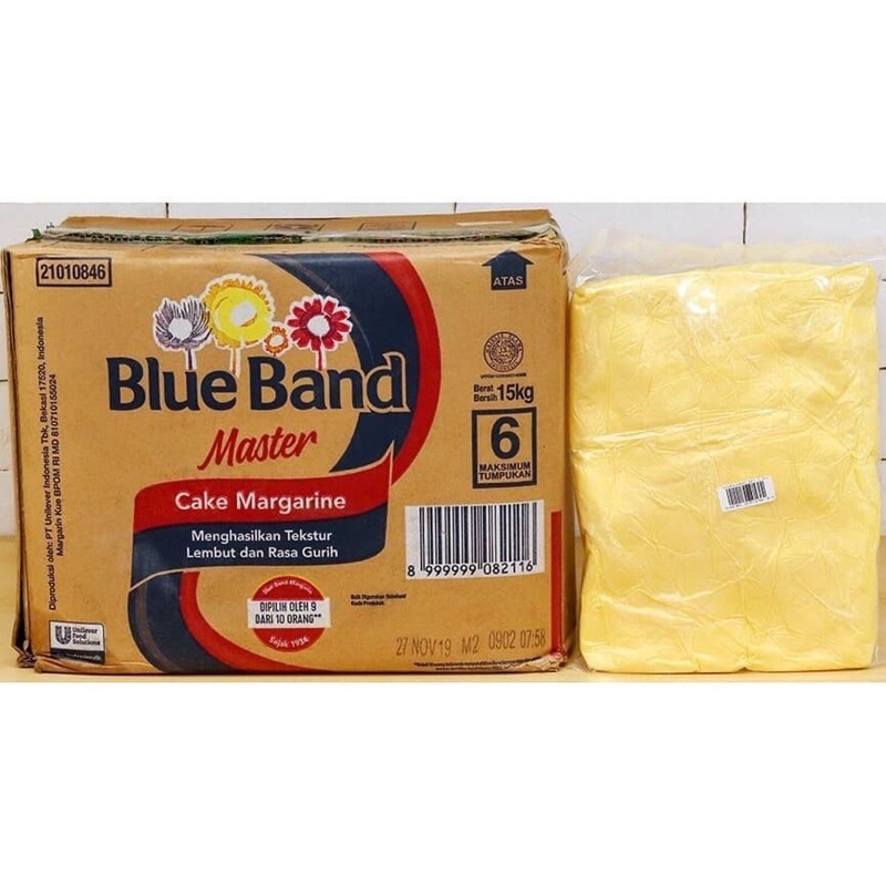 

BLUEBAND MASTER CAKE MARGARINE 100% ASLI REPACK 1KG