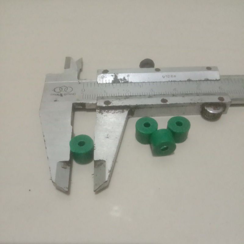 Klep hijau karet  gejluk / PCP as 44 mm