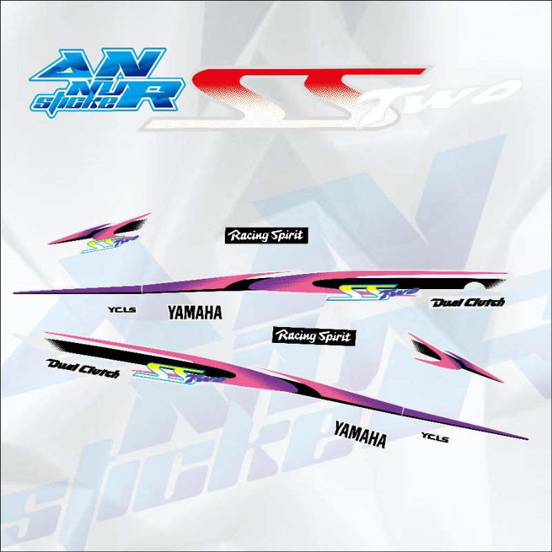 STRIPING STIKER LIS FIZ R SS TWO SILVER 03