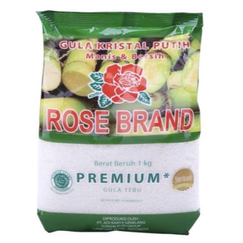 

ROSE BRAND GULA PASIR 1 kg
