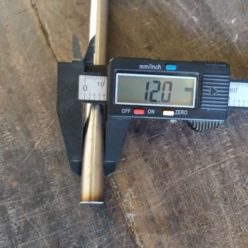As Besi Bulat 12 mm Panjang 200 cm ( 2 meter)