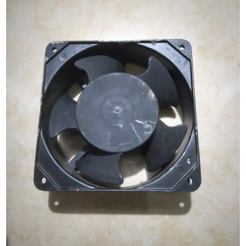 Fan Kipas Ac 220V 0.14A 12x12Cm Langsung Colok Listrik