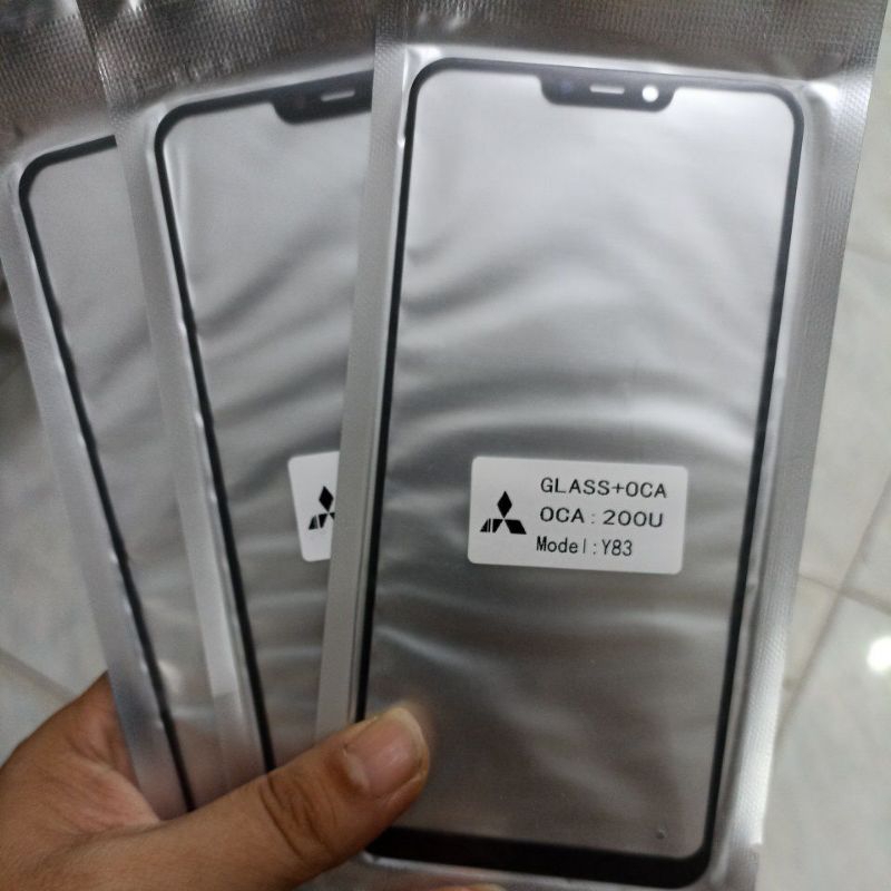Glass kaca touchscreen Vivo Y81 Y83 +Lem OCA Kaca touchscreen Vivo Y81/Y83