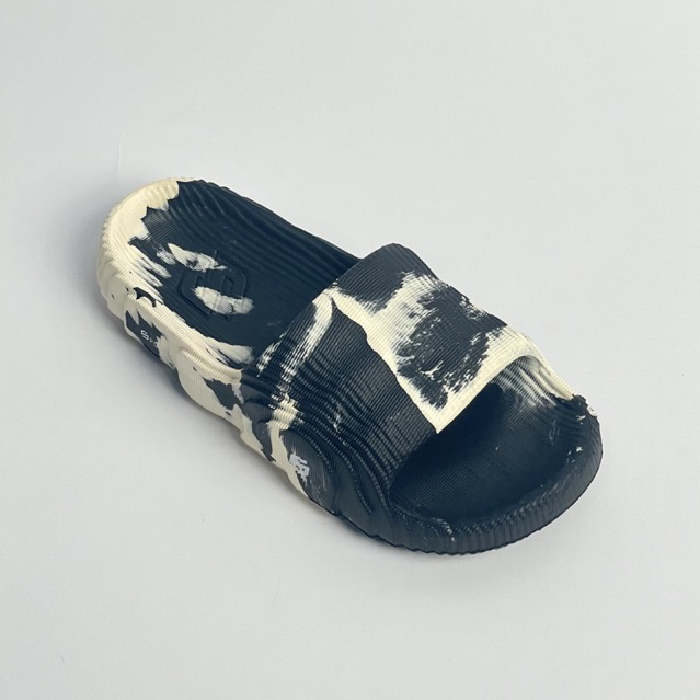 SIDSNEAKS Sandal Slide Pria Adpixel Black Cream Original