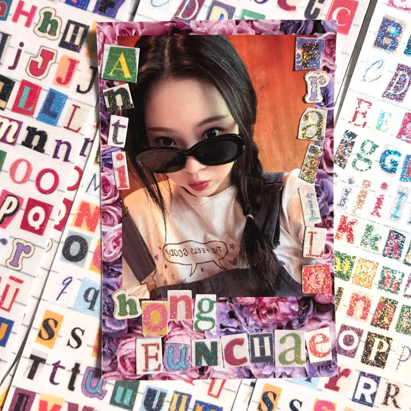 

RANSOM ALFABET STICKER by WHAT'S GOOD!