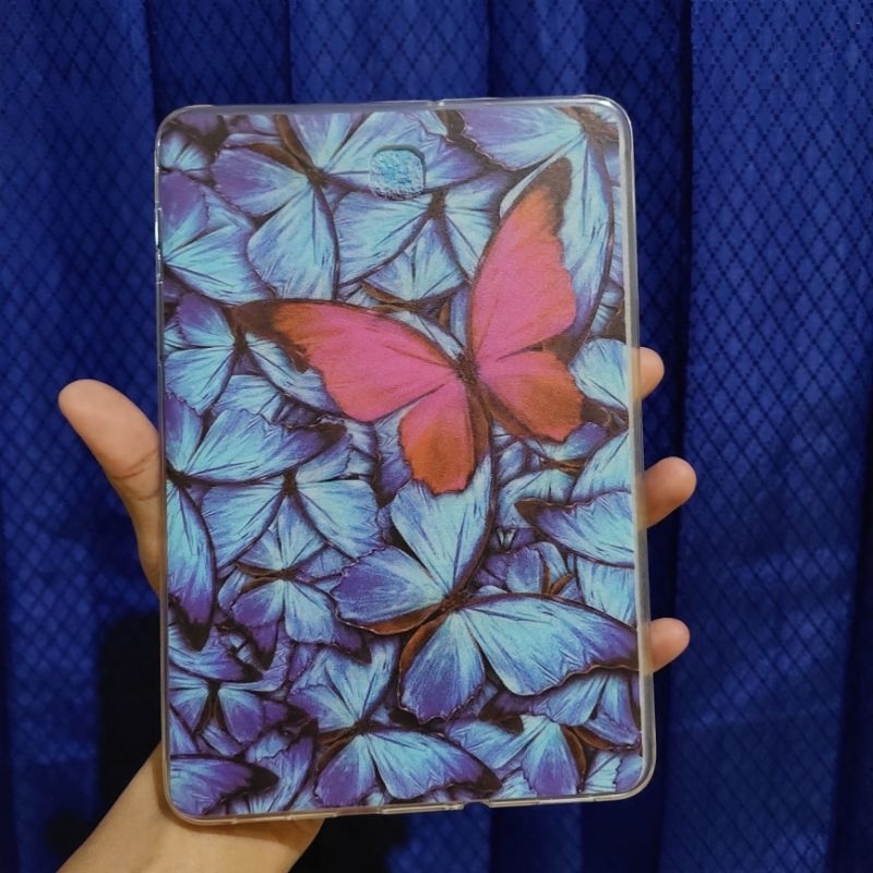 Case Tab Samsung S2 T719y T715y Motif Kupu-kupu
