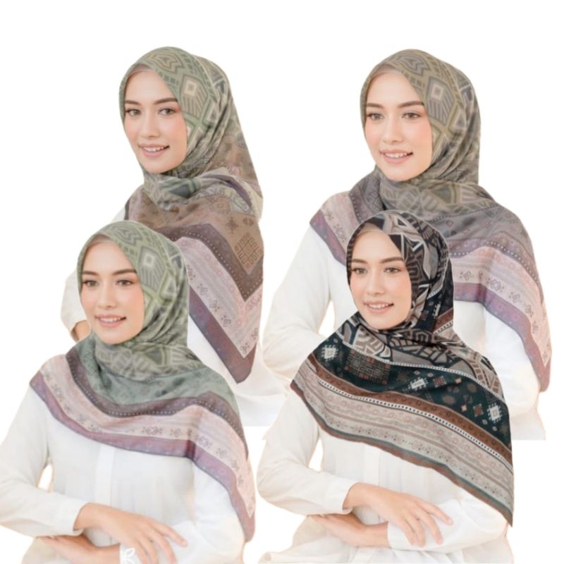 DISKON DANIAA SERIES HIJAB SEGI EMPAT MOTIF / JILBAB VOAL PREMIUM / KERUDUNG SEGIEMPAT