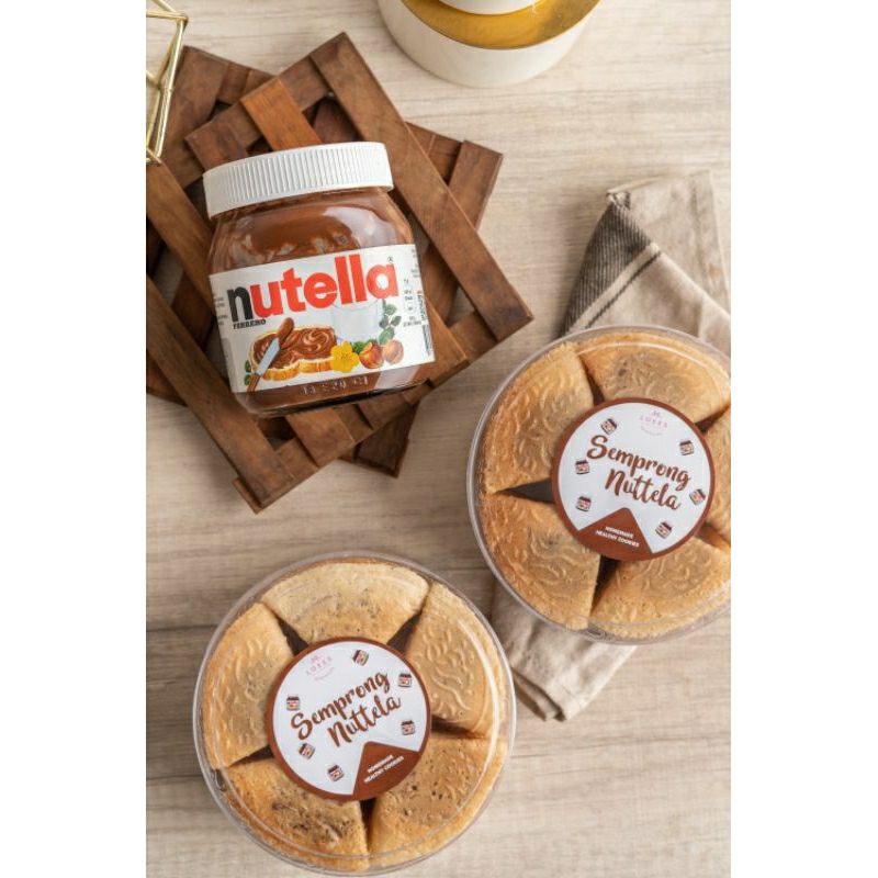 

Loves Semprong Varian Nutella Kemasan Toples