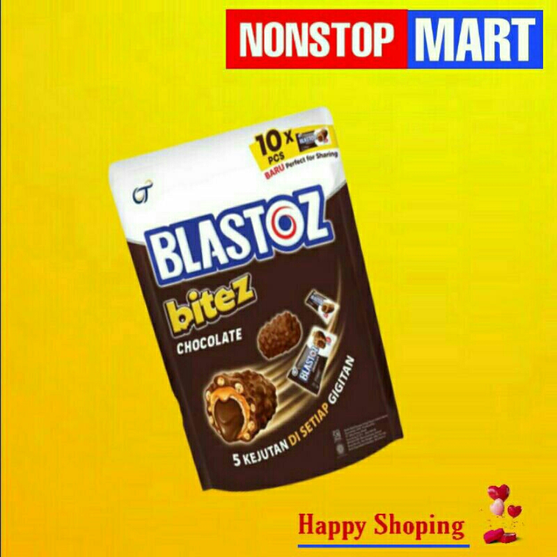 

BLASTOZ bites chocolate 80gr