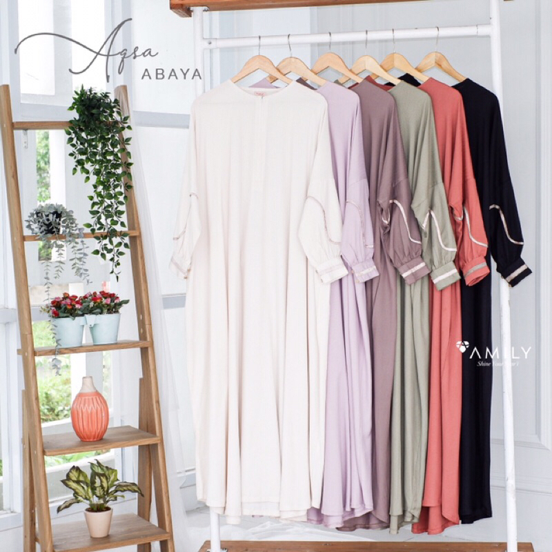 AQSA ABAYA #amilyhijab