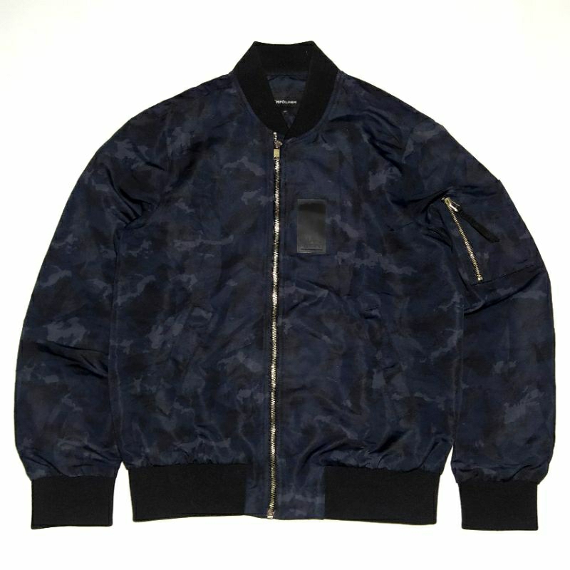 Jaket Pria Bomber POLHAM MA1 CAMO Second