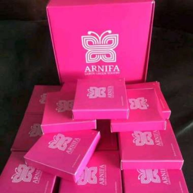 1 Box SABUN ARNIFA GREEN YOGURT BY NYRTEA 100% ORIGINAL ( 20 pc )