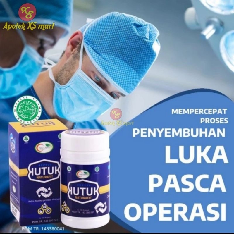 KUTUK HI MIN EKSTRAK IKAN KUTUK ALBUMIN KAPSUL PENYEMBUHAN LUKA