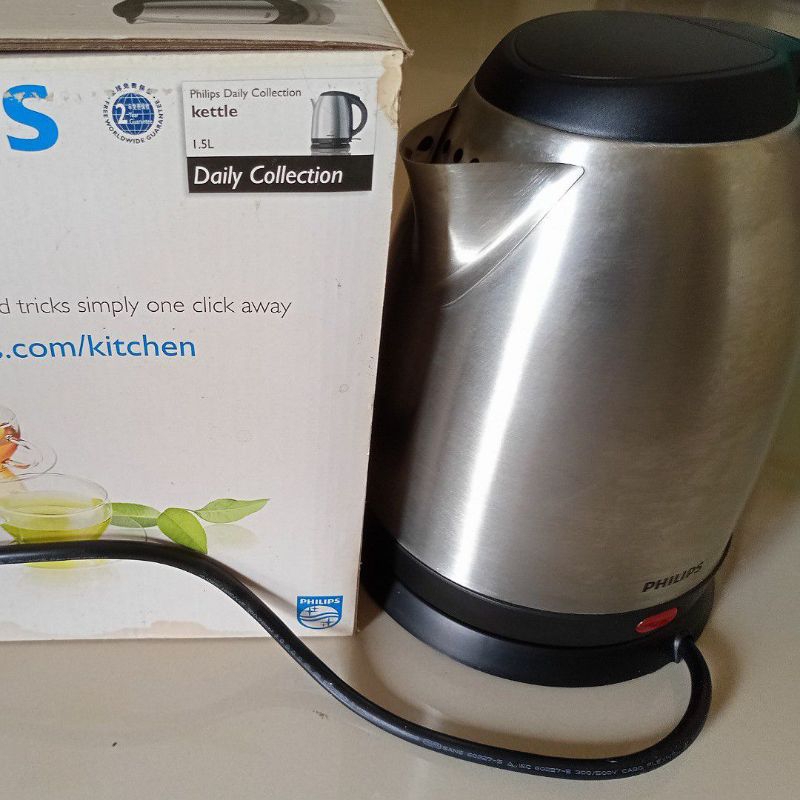 philips kettle teko termos listrik pemanas air