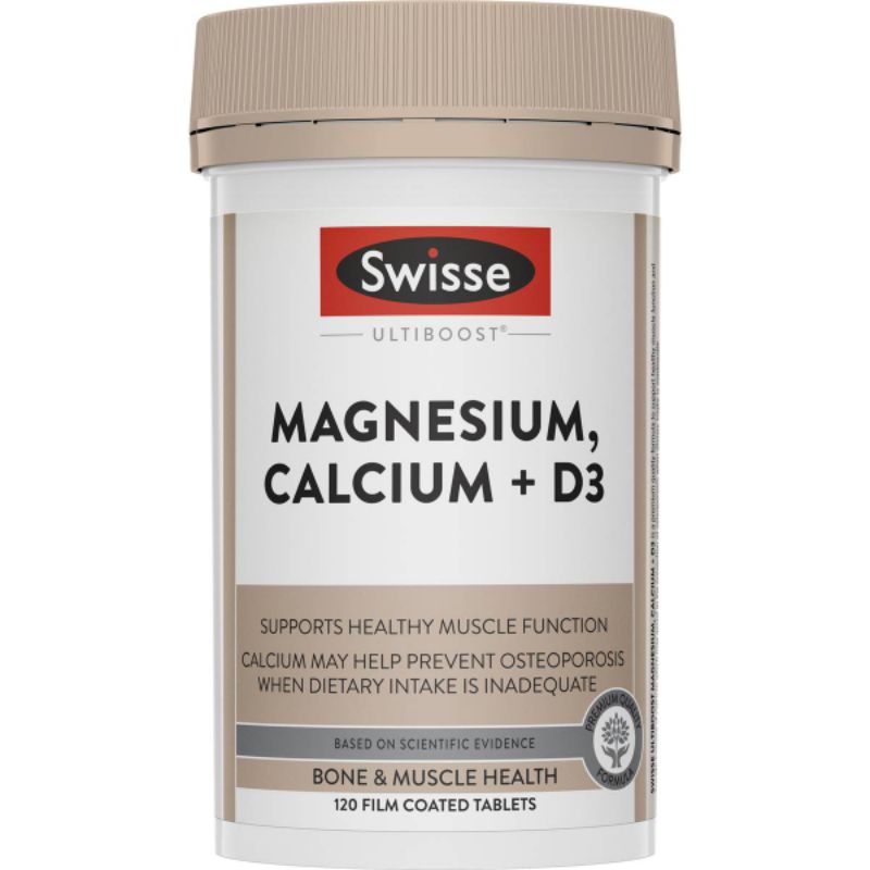 Swisse Ultiboost Magnesium Calcium+D3