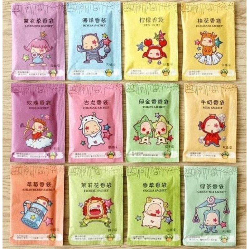 Pengharum Ruangan Sachet Aromaterapi Mini SS044 (dpt 5pcs)