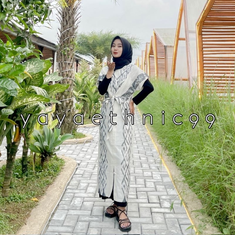 Set Couple series tenun troso, baju couple ethnic, kombinasi tenun troso toyobo, kemeja pendek tenun troso, dress tenun troso, busana wanita ethnic tenun, gamis ethnic tenun, dress ethnic tenun troso, outer wanita, outer ethnic tenun troso, couple 3