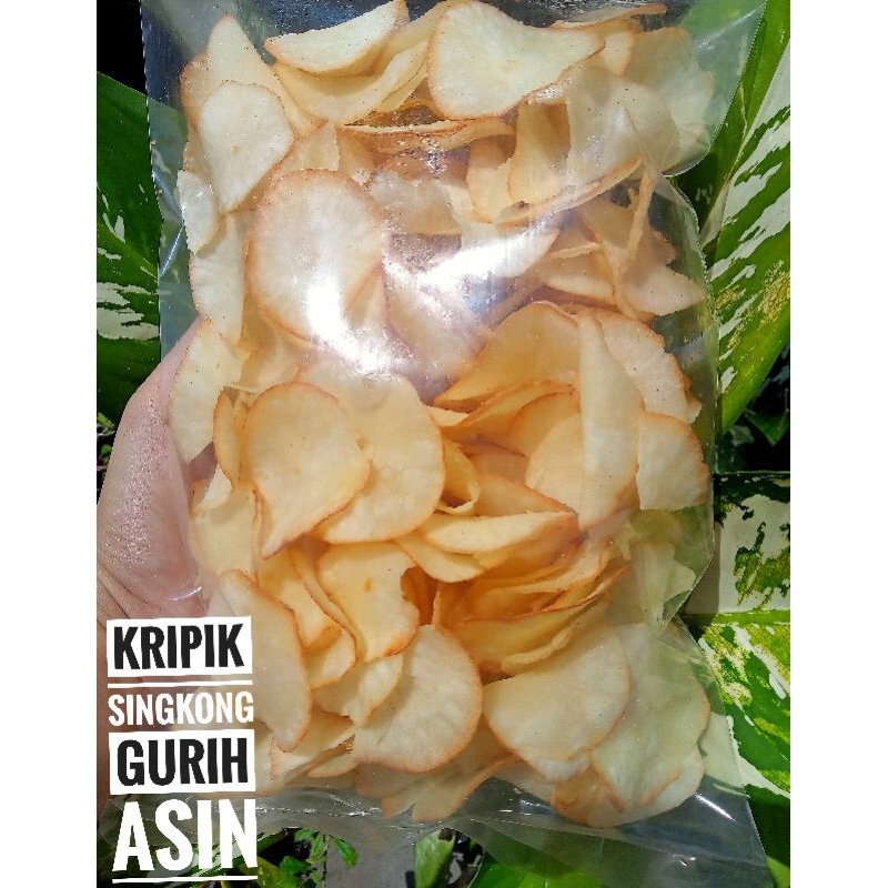 

KERIPIK SINGKONG ASIN GURIH