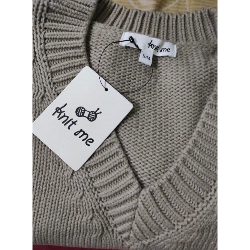 Vest Knitmeknitme Preloved/ Preloved Knit/ PRELOVED By Knitmeknitme/ Knit Vest