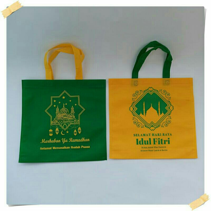 

Tas Idul Fitri Lipat Samping / Goodiebag Hampers Lebaran