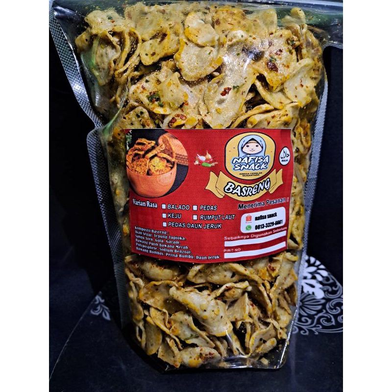 

Basreng pedas 500 g