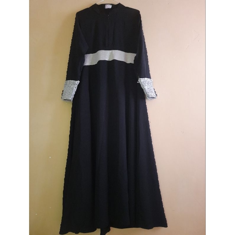 gamis jetblack (preloved)