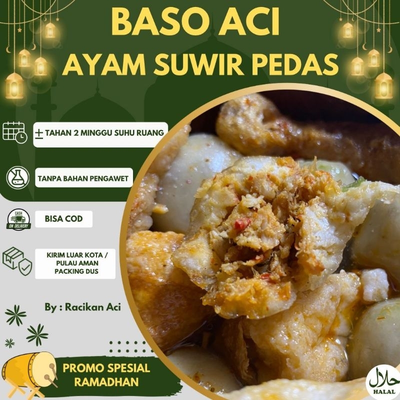 

BASO ACI AYAM SUWIR PEDAS