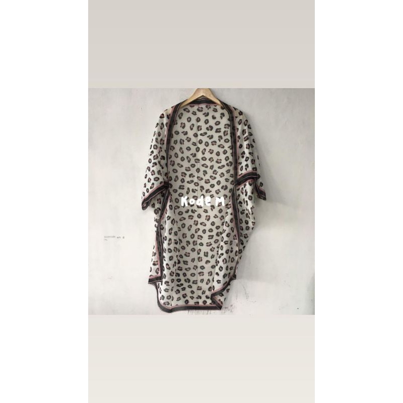 OUTER SCARF LEOPARD @MABELLO.ID_