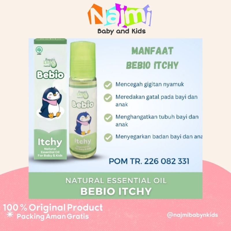 Bebio Baby and Kids Essentials Oil 9 ml / Cough n Flu Itchy Yummy (bukan cessa)