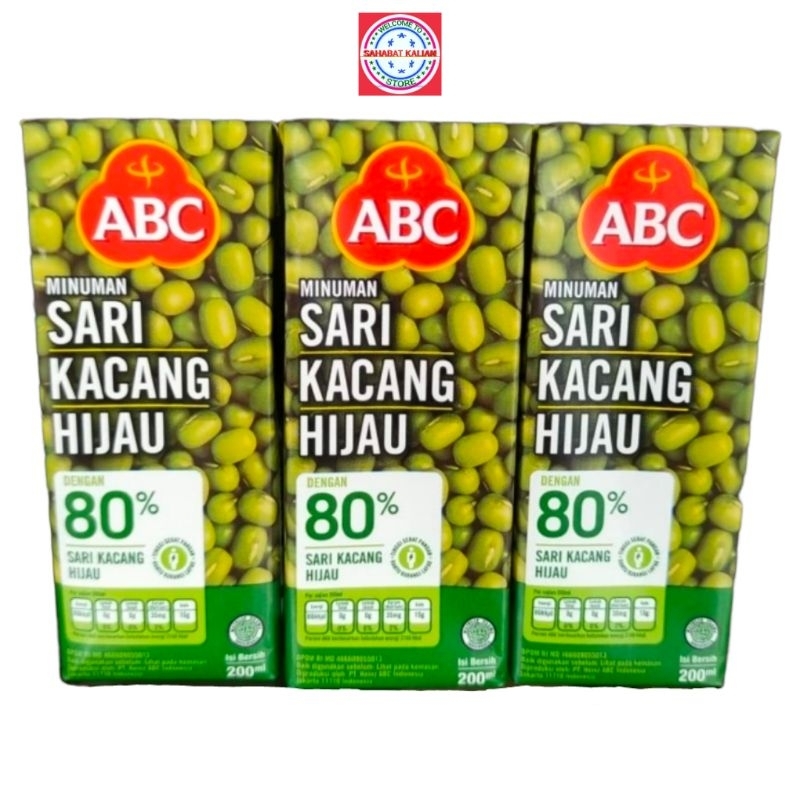 ABC SARI KACANG HIJAU 200ML 1 KARTON 24 PCS