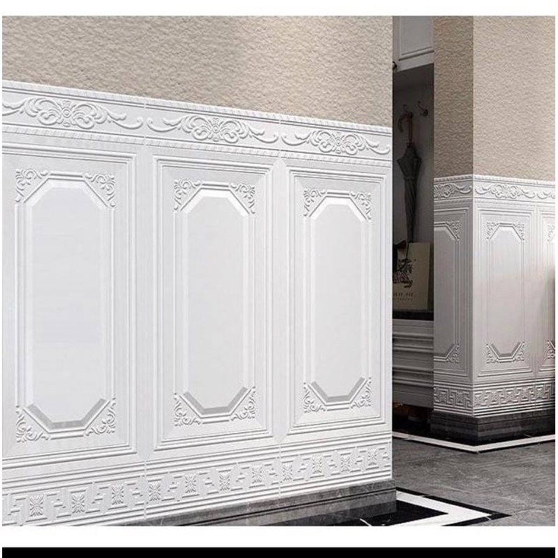 Wallpaper Dinding Foam motif Jendela 70 x 90 cm