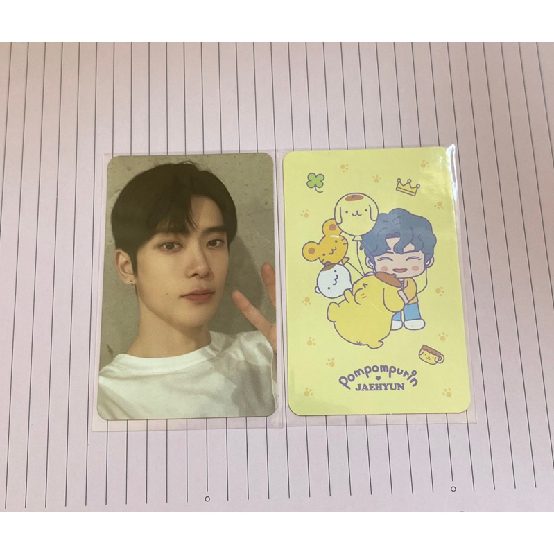 PHOTOCARD NCT ORIGINAL SANRIO JAPAN JAEHYUN YUTA MARK DOYOUNG