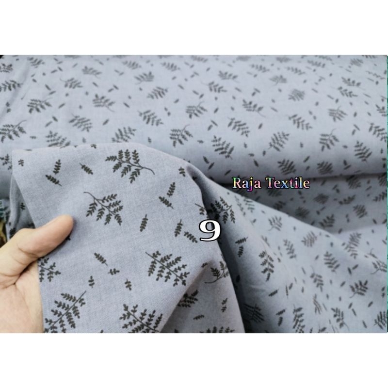 kain denim chambray motif . bahan kemeja denim