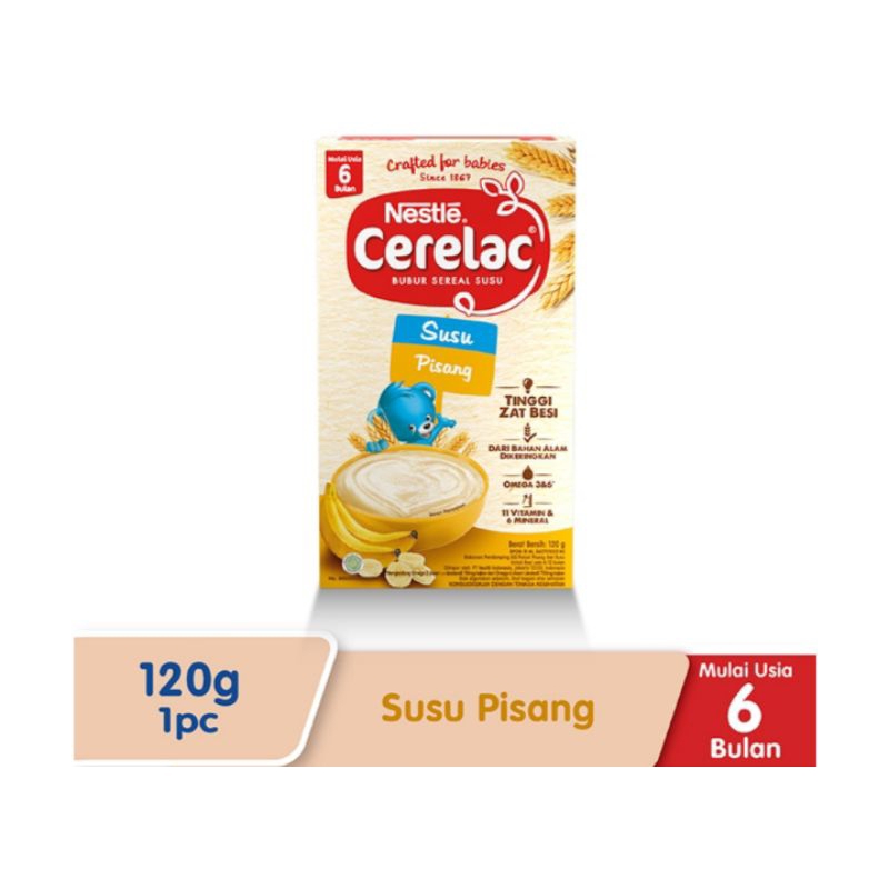 Nestle Cerelac Bubur Bayi Instan All Varian 120 gr