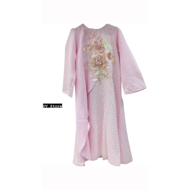 DONITA BAJU MUSLIM ANAK + KERUDUNGAN