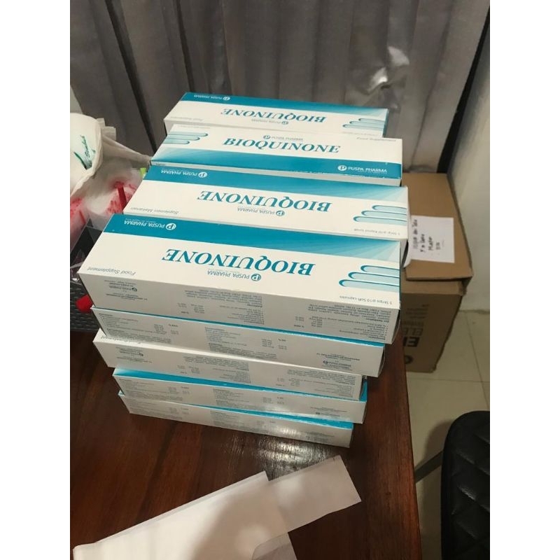 Bioquinone Kapsul untuk Fertilitas dan kesuburan sperma, kesehatan jantung