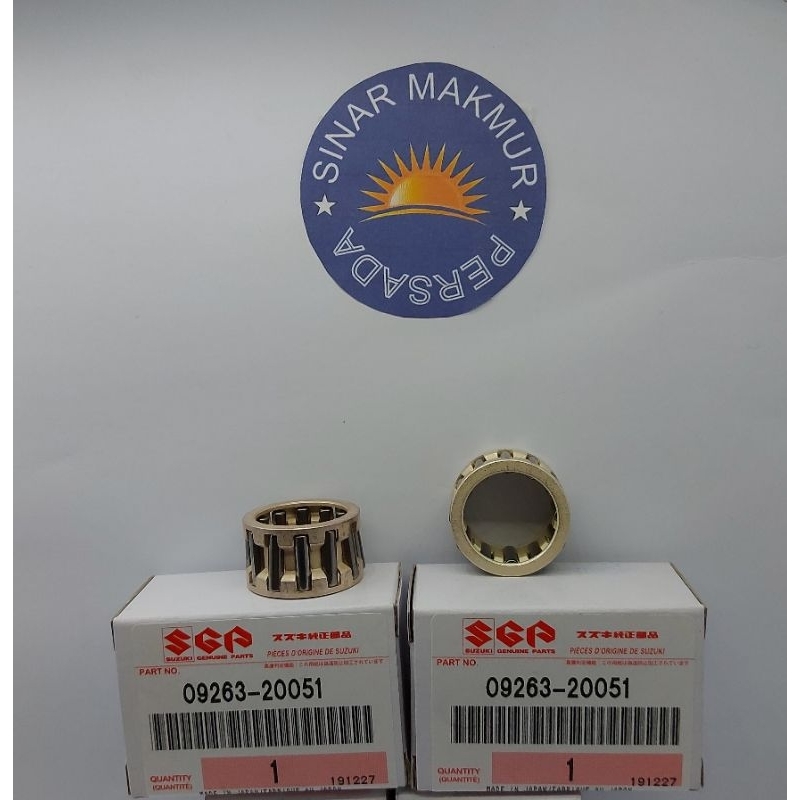 09263-20051 BEARING/LAHER STANG PISTON/LAHER SEHER BAWAH MESIN TEMPEL SUZUKI 15PK 2TAK