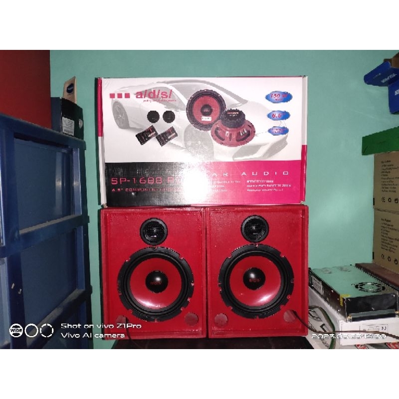 PAKET SPEAKER ADS PLUS BOX SALON 6,5 INCH