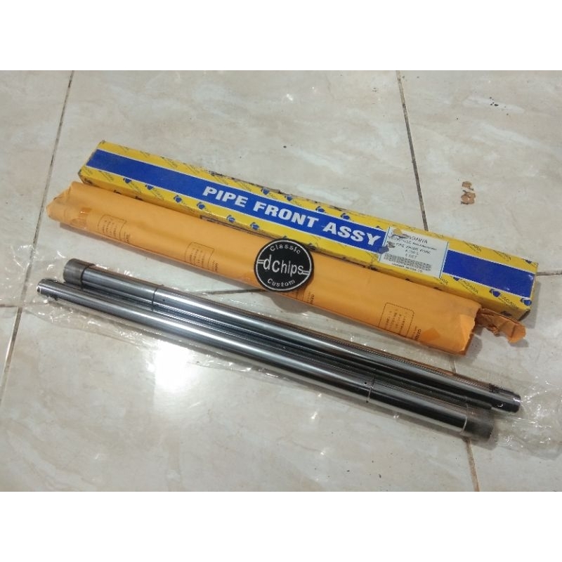 as shock depan, skok, shockbreaker depan suzuki a100 A5 Tahun tua (1975), pnp a100 A4 lospack