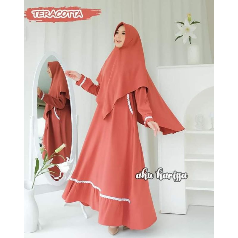 Devina Syar'i by Aku Karissa | Gamis Set Aku Karissa | Gamis Set Syar'i