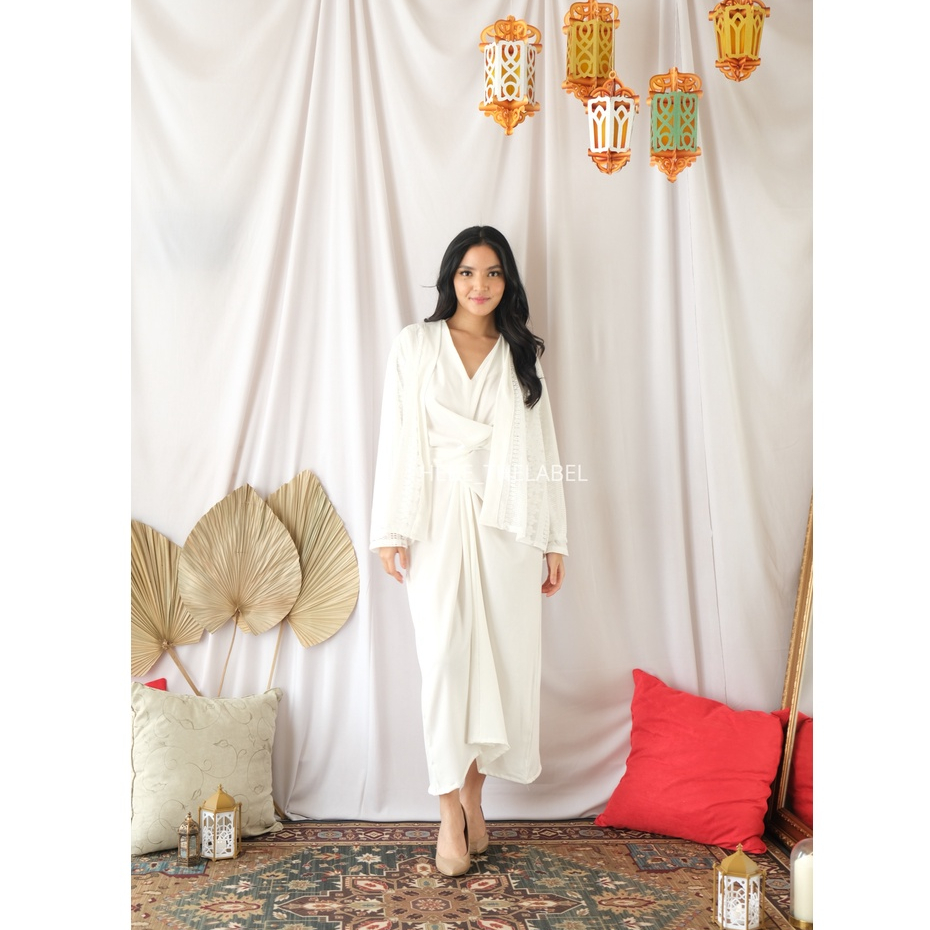 Parvin Set Outer - Pakaian Lebaran Idul Fitri Wanita