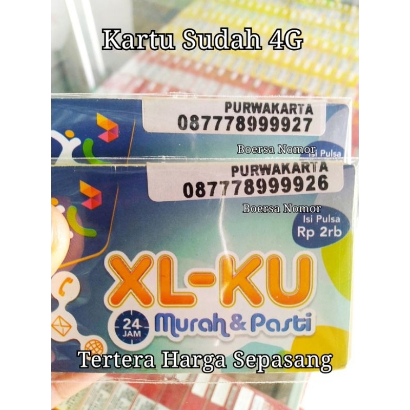 Kartu XL Cantik Couple Nomor xl lama Nomor Cantik XL Pasangan Kartu Perdana Xl Cantik