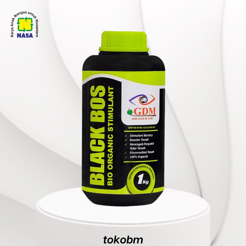 Pupuk Organik Multifungsi GDM Black BOS (Bio Organic Stimulant) 1 Kg