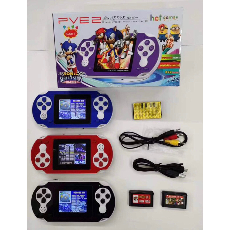 PVP GAME SEGA PORTABLE SONIC TINYTOON SOCCER MORTALKOMBAT SHINOBI